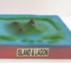 Island and lagon Geologycal 3D Model Small
