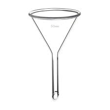 FUNNEL 75 MM Borosilicate Glass