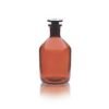Borosilicate REAGENT BOTTLE NARROW MOUTH AMBER COLOUR I/C STOPPER 250 ML