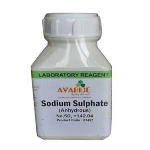 Sodium Sulphate Anhydrous 500gm (Sodium Sulphate Dried) Assay (after drying) 99.0% CAS 7757-82-6 AVARICE