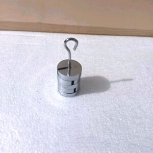 Slotted Weight 100gm ×5pc Chrome Plated for Laboratory