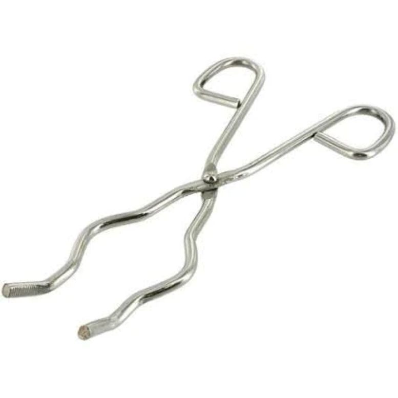 CRUCIBLE TONG 8" Chrome plated