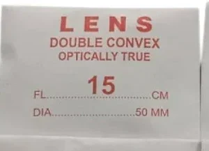 CONVEX LENS 50MM FL 15