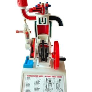 Diesel Engine Working Model 4 Strock Heavy Metal Body