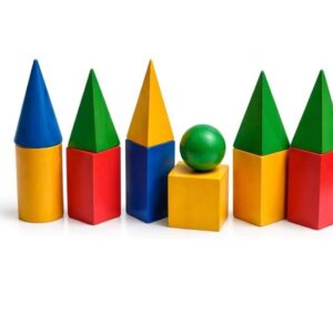 Geomatrical Wooden Shapes Big