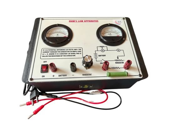 DNI Ohms Law Apparatus With Power Supply Superier Quality Metal Body Heavy