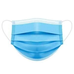 Face mask (Pack Of 100PC) Disposable Surgical Mask With wide Soft Elastic Earloop Meltblown Fabric for unisex men women kids Senior Citizen (100PC)
